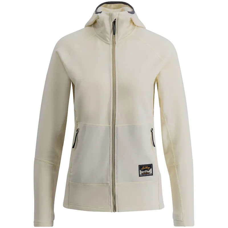 Lundhags Women's Tived Merino Hoodie Chalk White