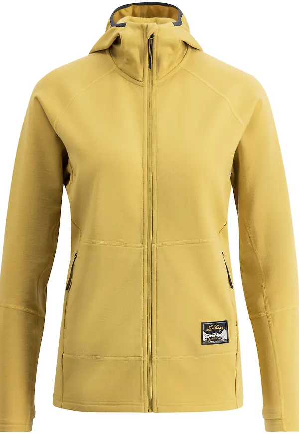 Lundhags Women's Tived Merino Hoodie Straw