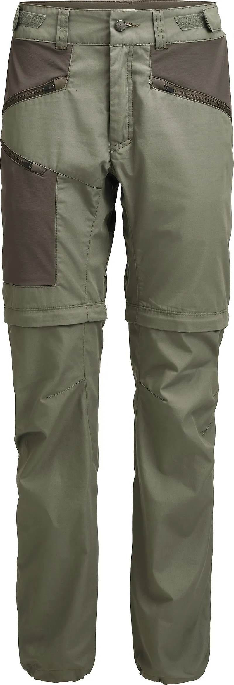 Lundhags Women's Tived Zip-Off Pant Aloe Green/forest Green