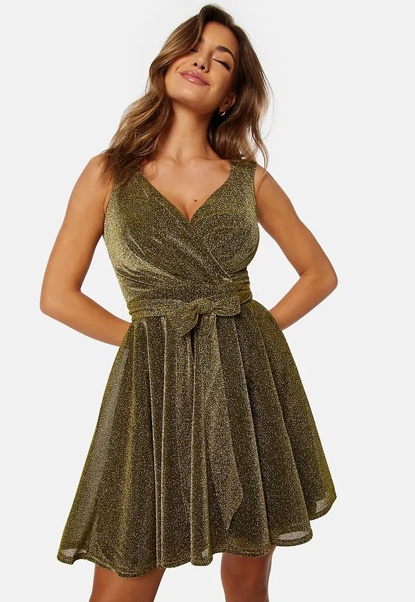 Lurex Skater Dress – Bubbleroom