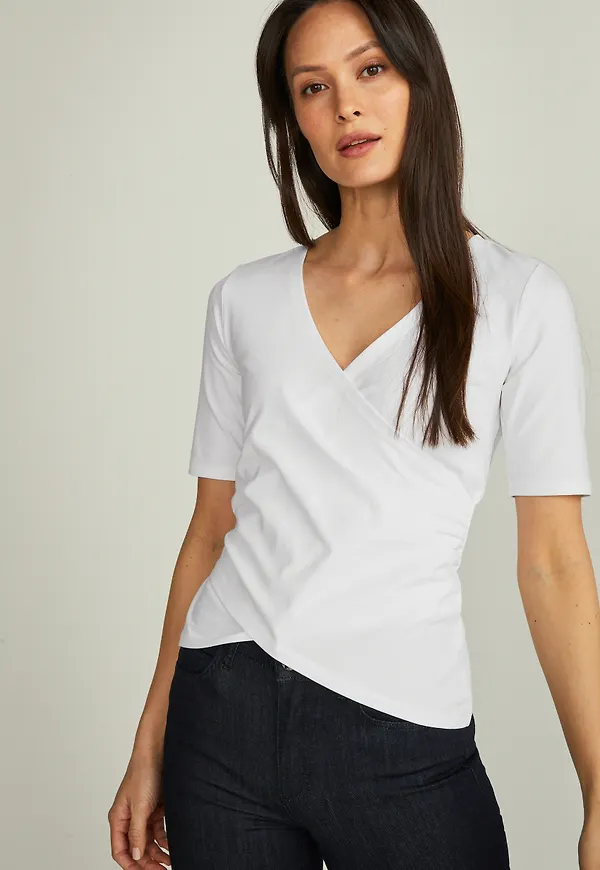 Lydia wrap top