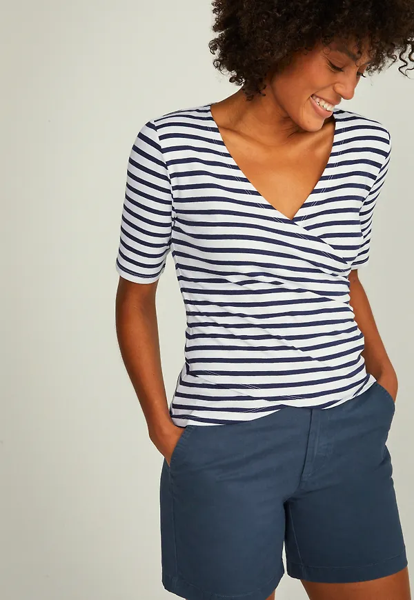 Lydia wrap top