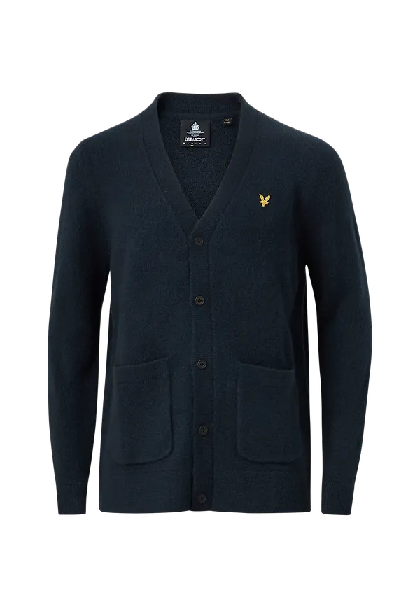 Lyle & Scott - Cardigan - Blå - S
