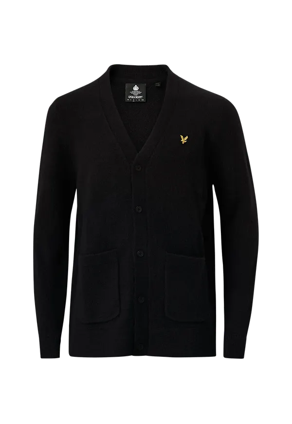 Lyle & Scott - Cardigan - Svart - S