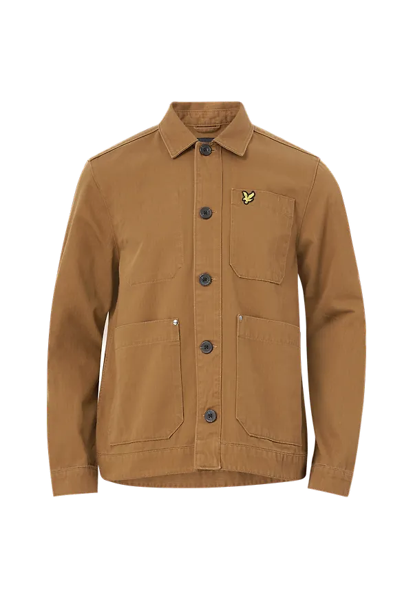 Lyle & Scott - Jacka Chore Jacket - Brun - S