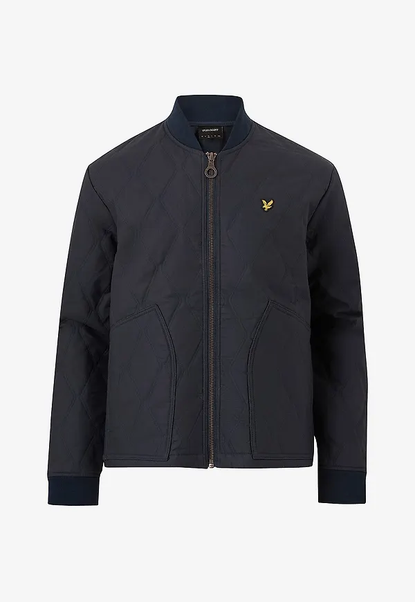 Lyle & Scott - Jacka Quilt Jacket - Blå