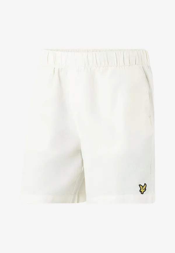 Lyle & Scott - Linneshorts Linen Deck - Vit