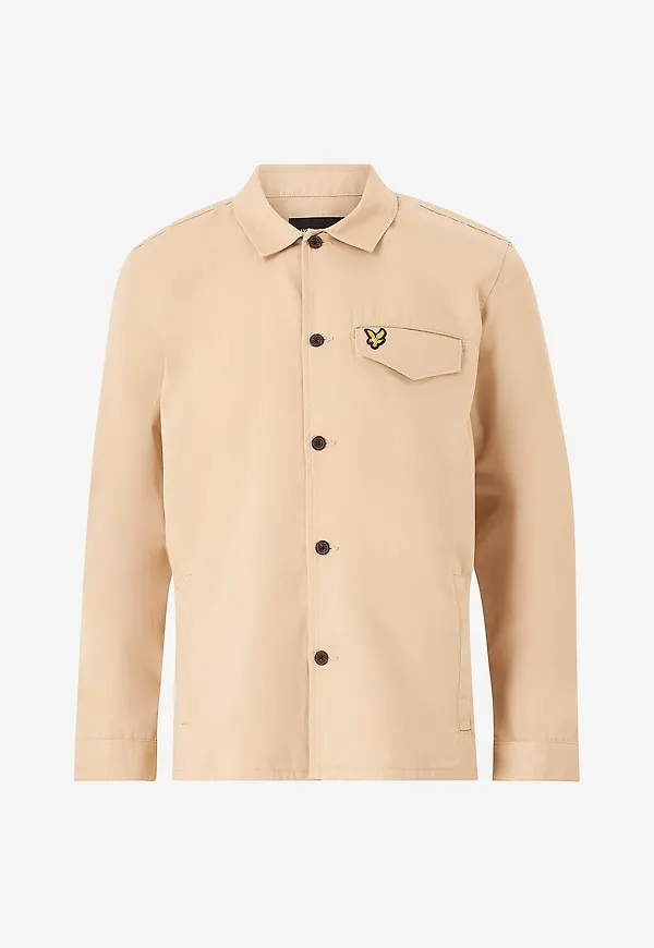 Lyle & Scott - Overshirt Pocketed - Brun