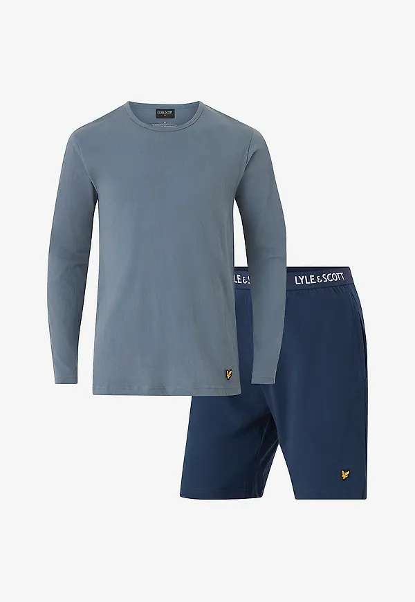 Lyle & Scott - Pyjamas Hugo - Blå