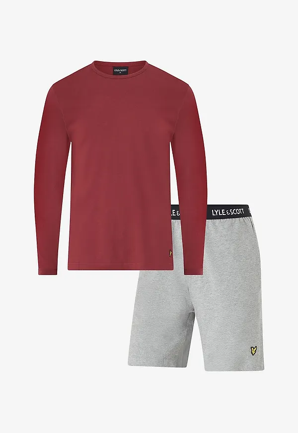 Lyle & Scott - Pyjamas Hugo - Röd