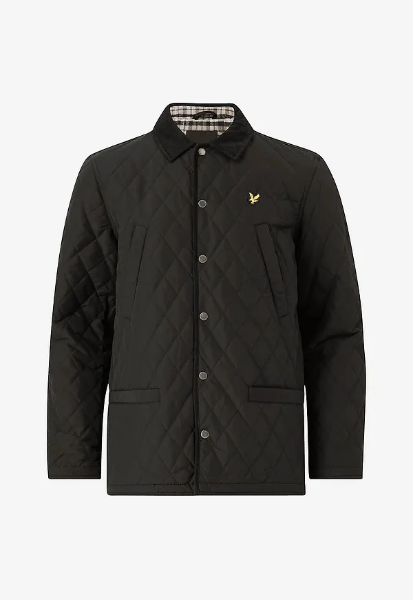 Lyle & Scott - Quiltad jacka - Svart