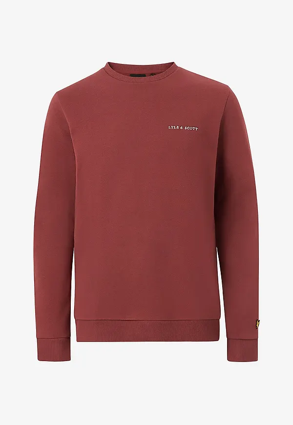 Lyle & Scott - Sweatshirt - Röd