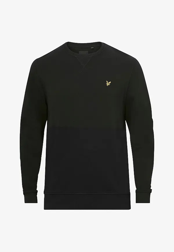 Lyle & Scott - Sweatshirt Crew Neck Sweatshirt - Svart