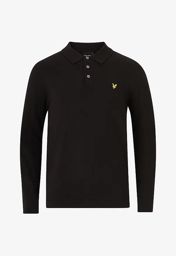 Lyle & Scott - Tröja Mid Knits - Svart