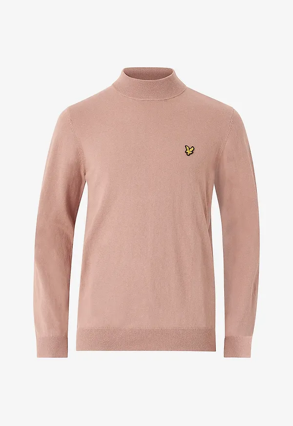Lyle & Scott - Tröja Roll Neck Jumper - Lila