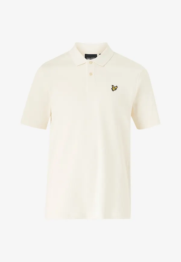 Lyle & Scott - Tröja SS Polo Shirts - Beige