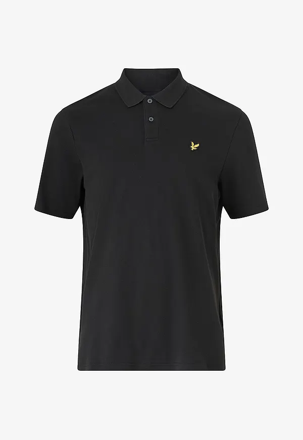 Lyle & Scott - Tröja SS Polo Shirts - Svart