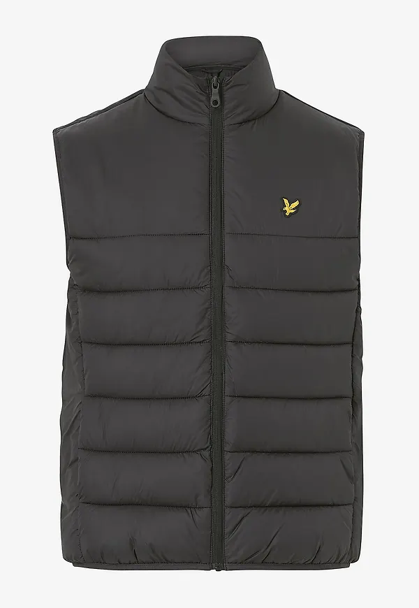 Lyle & Scott - Väst Wadded Gilet - Svart