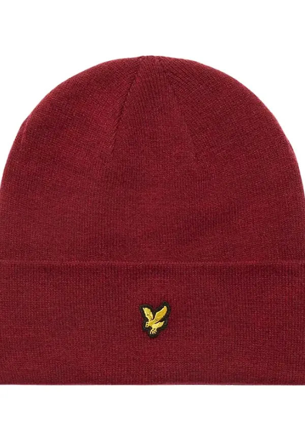 Lyle & Scott Beanie Röd, Dam