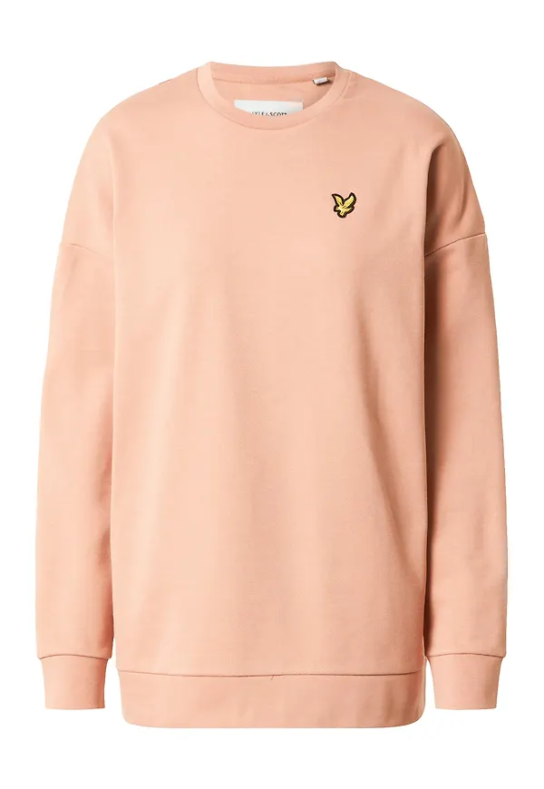 Lyle & Scott Sweatshirt gul / persika / svart