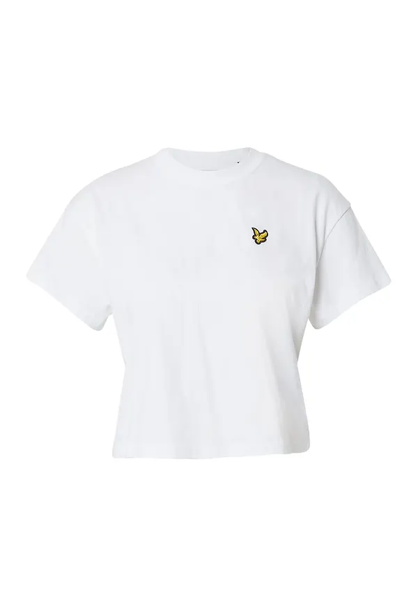 Lyle & Scott T-shirt gul / svart / naturvit