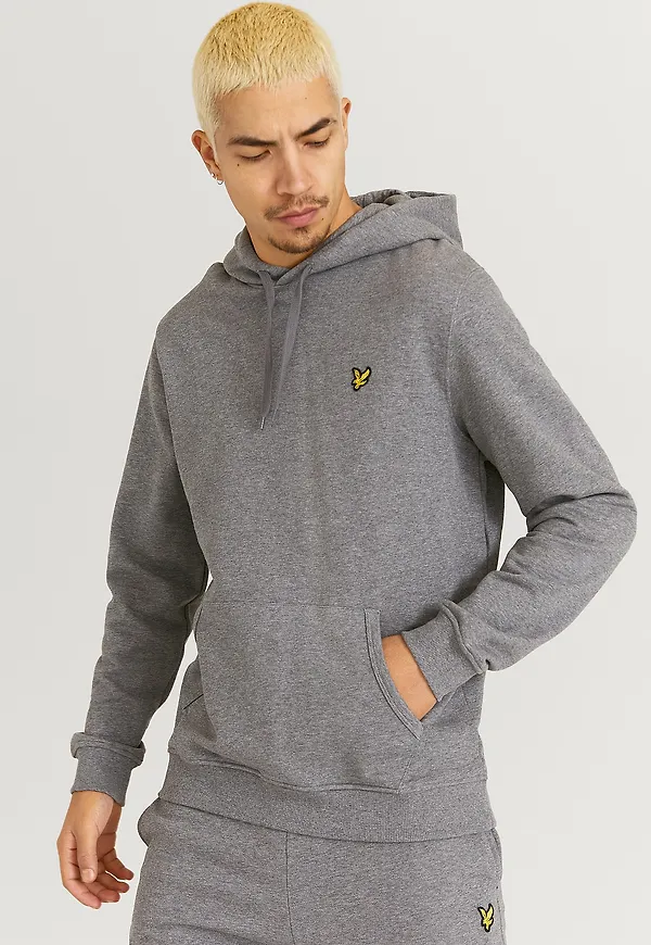Lyle & Scott - Hoodie Pullover Hoodie - Grå
