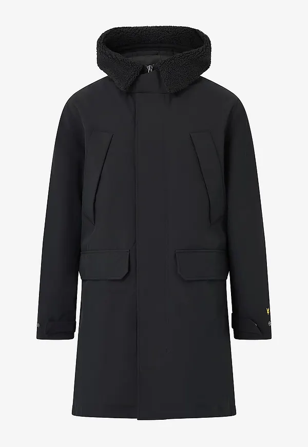 Lyle & Scott - Parkas Cold Weather Parka - Svart