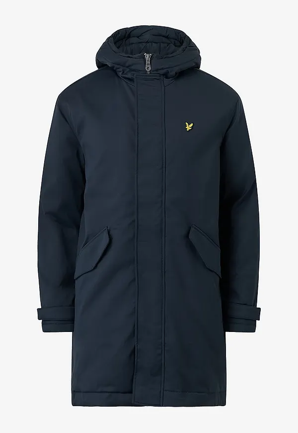 Lyle & Scott - Parkas Padded Fishtail - Blå