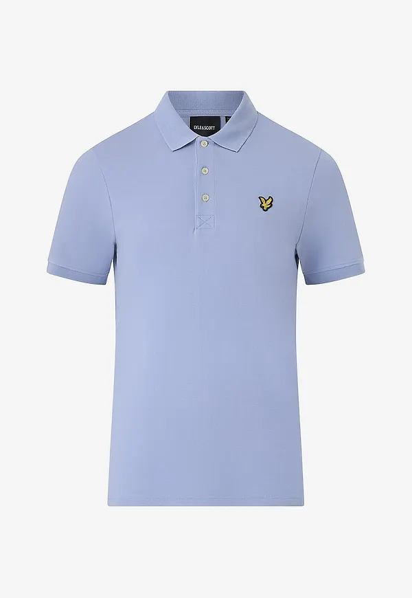 Lyle & Scott - Pikétröja Plain Polo Shirt - Blå
