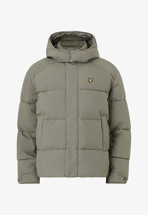 Lyle & Scott - Pufferjacka Hooded Puffer Jacket - Grön