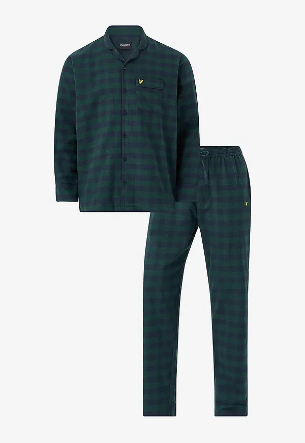 Lyle & Scott - Pyjamasset Julian - Grön
