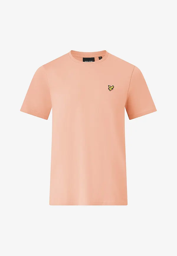 Lyle & Scott - T-shirt Plain - Rosa