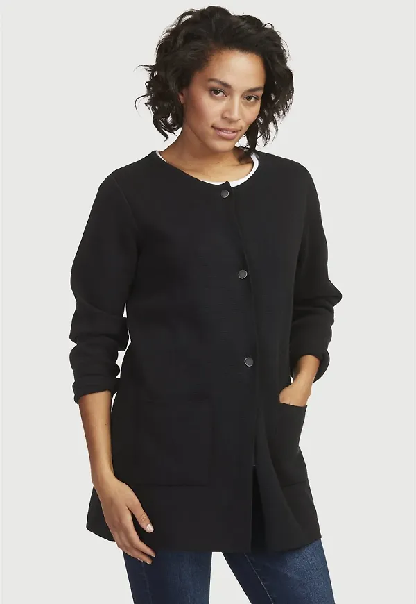 Cardigan i bomull