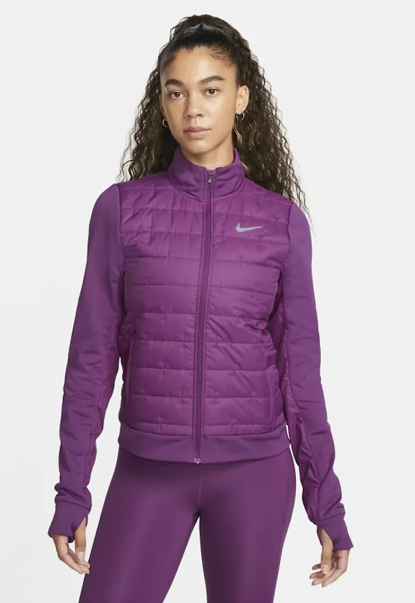 Löparjacka NikeTherma-FIT med syntetfoder för kvinnor - Lila