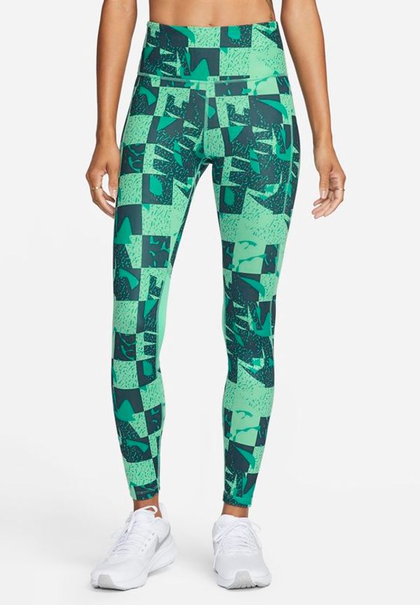 Löparleggings Nike Epic Fast med mellanhög midja för kvinnor - Grön