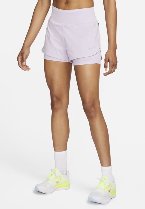 Löparshorts Nike Eclipse 2-i-1 för kvinnor - Lila
