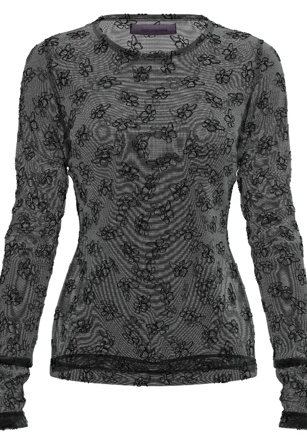 Maccapani t-shirt med monogram - Svart