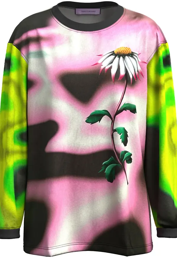 Maccapani The Moto långärmad t-shirt - Rosa