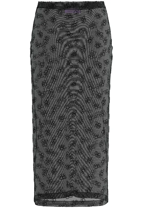 Maccapani The Overskirt halvskir kjol - Svart