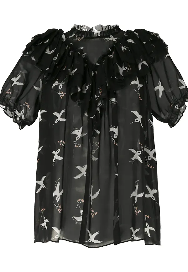 Macgraw Migration Bird blus - Svart