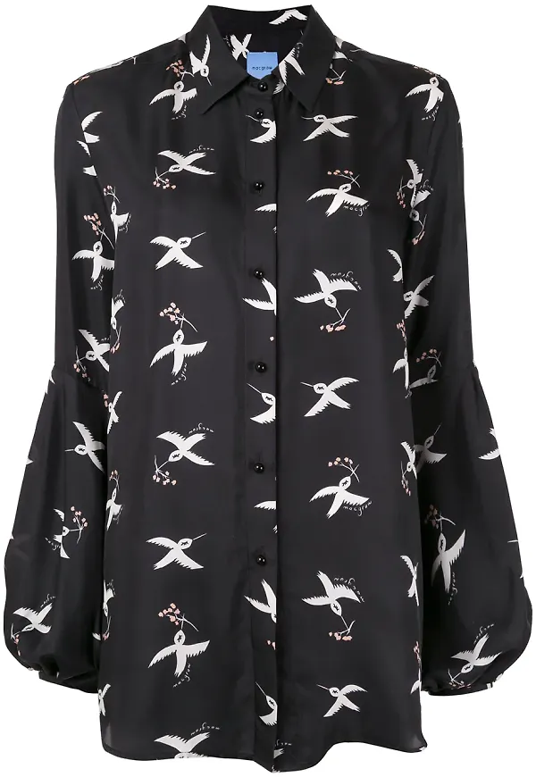 Macgraw St. Clair Bird blus - Svart
