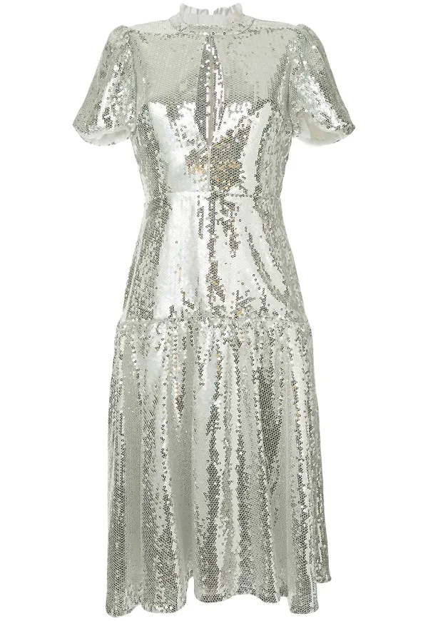 Macgraw Ziggy klänning med paljetter - Metallic – Farfetch