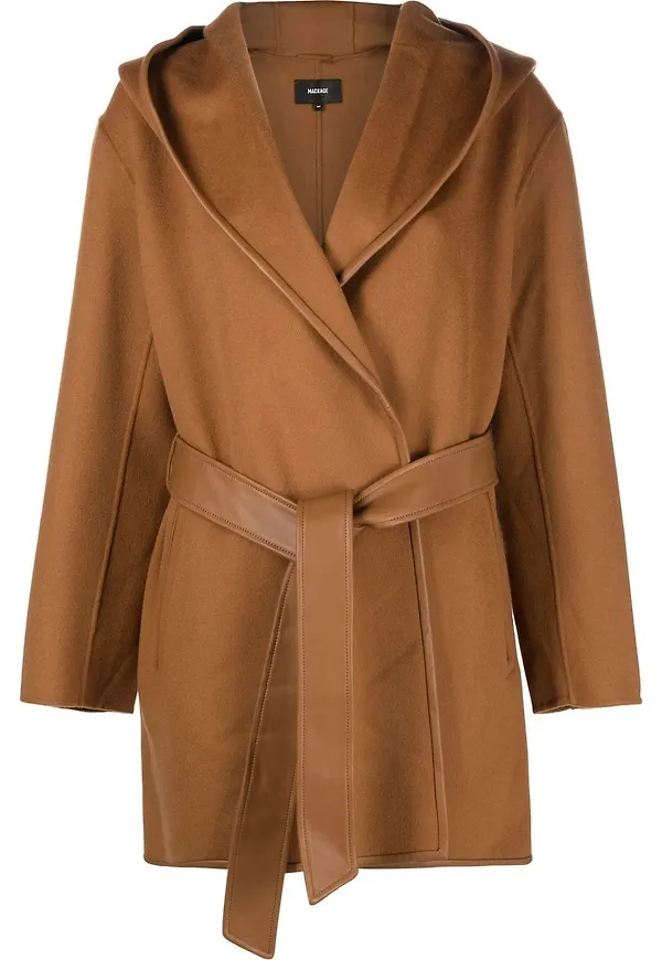 Mackage Amina omlottkappa - Brun