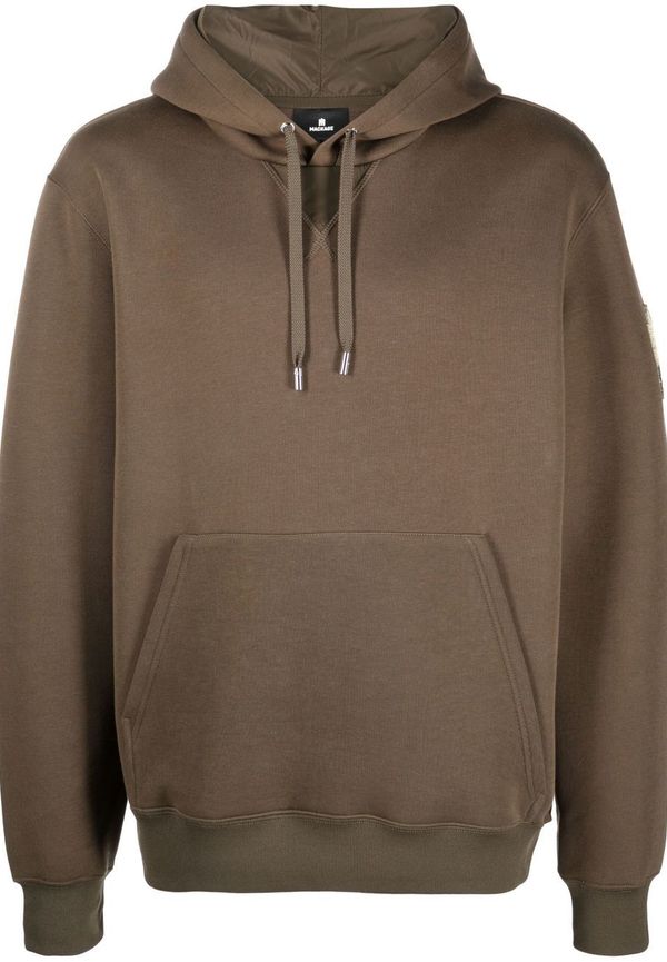 Mackage hoodie med logotyp - Grön