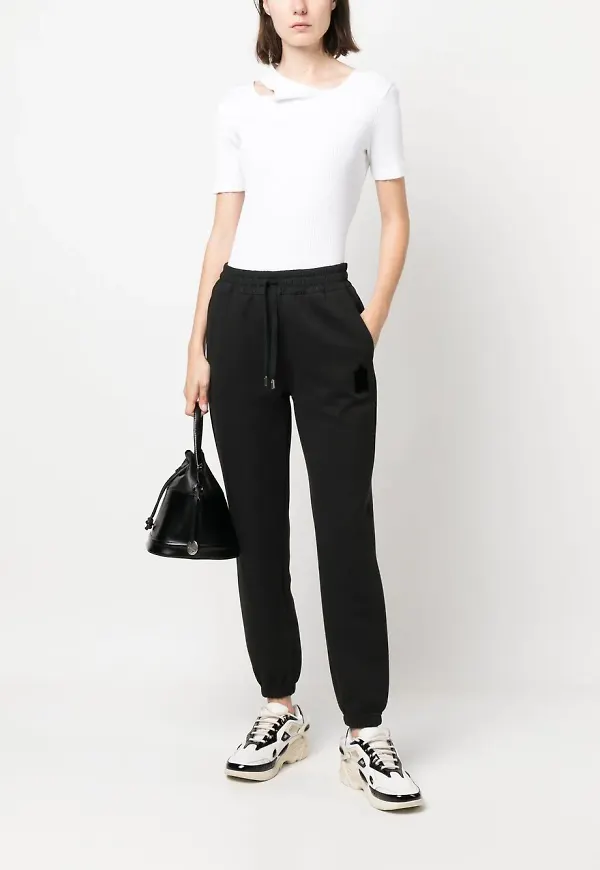 Mackage Nev avsmalnande trackpants - Svart