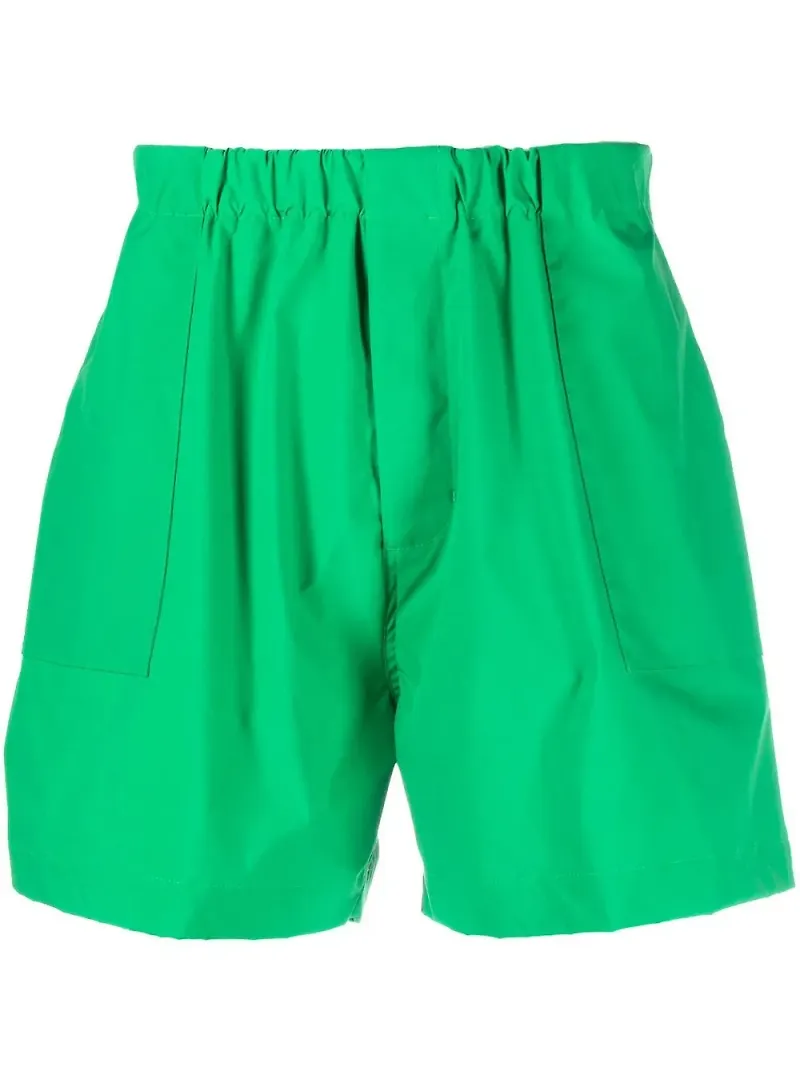 Mackintosh Captain shorts - Grön