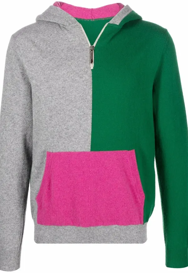 Mackintosh hoodie med färgblock - Grön