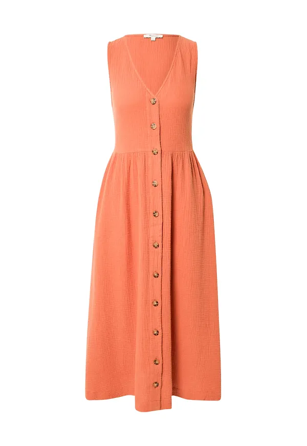 Madewell Skjortklänning 'LIGHTSPUN' orange