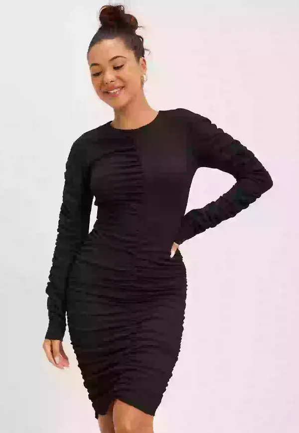 Mads Nørgaard Pollux Aachen Dress Fodralklänningar Black