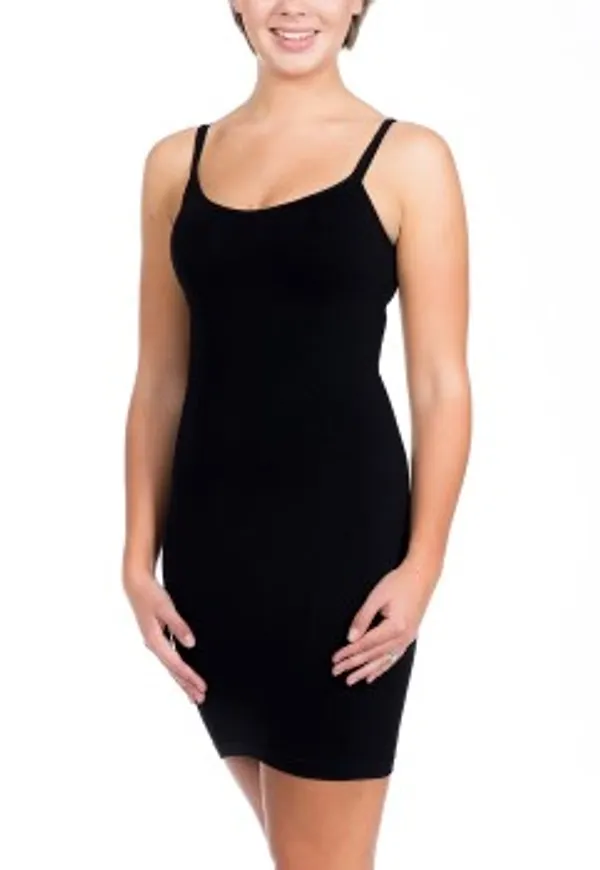 MAGIC Seamless Bodydress Svart nylon X-Large Dam